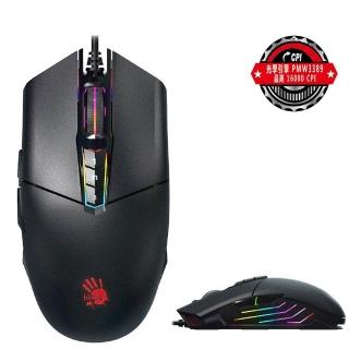 【A4 Bloody雙飛燕】P91pro 電競手 RGB 5K電競滑鼠(已啟用)
