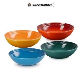【Le Creuset】瓷器早餐穀片碗18cm(沙丘白)