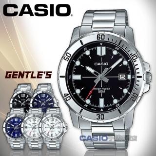 【CASIO 卡西歐】潛水風簡約款(MTP-VD01D-1E)