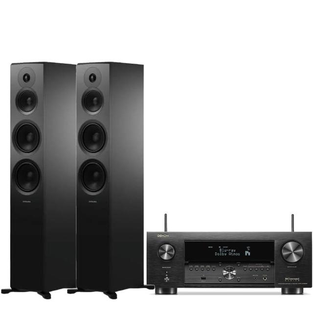 【Denon 天龍】兩聲道音響組合(AVR-X4800H+Dynaudio Emit 50 喇叭)