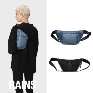 【RAINS官方直營】Bum Bag Mini 防水時尚簡約小型腰包(Bay 海灣藍)