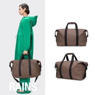 【RAINS官方直營】Hilo Weekend Bag 經典防水週末旅行包(Shade 摩卡棕)