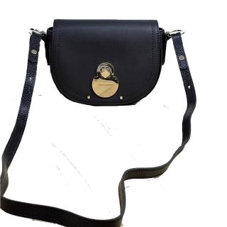 【LONGCHAMP】LONGCHAMP CAVALCADE系列牛皮金屬轉扣斜背馬鞍包(贈原廠防塵袋紙袋送禮)