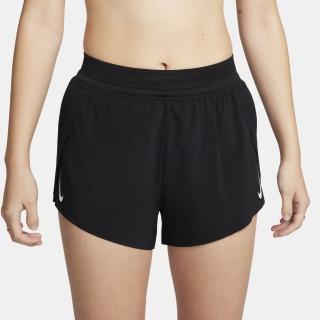 【NIKE 耐吉】專業跑步短褲 女 黑色 AS W NK ARSWFT DFADVMR3INSHORT(FN2329010)