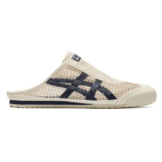 【Onitsuka Tiger】鬼塚虎 官方旗艦店  米底墨藍虎爪紋 MEXICO 66 SABOT(1183C123-200)