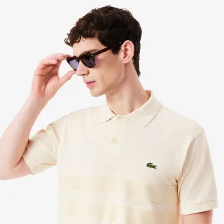 【LACOSTE】男裝-法國製造經典版型L.12.12短袖Polo 衫(白色)