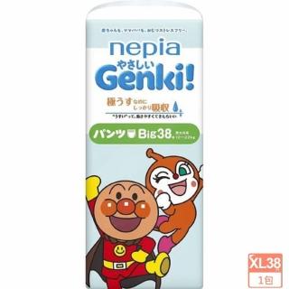 【nepia 王子】麵包超人紙尿褲/褲型/XL/38片(褲型)