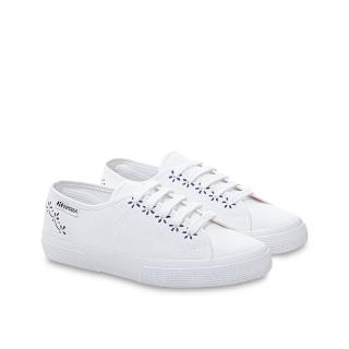 【SUPERGA】休閒鞋 女鞋 青花瓷 3750 輕量系列 小白鞋 義大利國民鞋(S71473W-ACA)