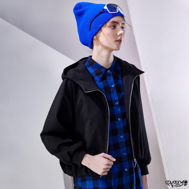 【Chudan 初丹】高磅數棉質連帽外套