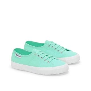 【SUPERGA】休閒鞋 女鞋 3750 輕量系列 薄荷綠 帆布鞋 義大利國民鞋(S7151EW-W5B)