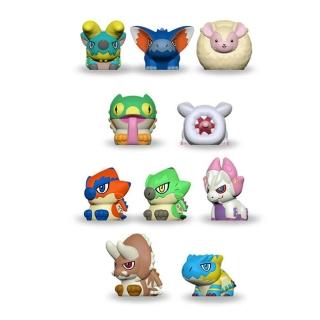 【CAPCOM 卡普空】CAPCOM 盒玩CFB 指套公仔魔物獵人Vol.1 一中盒10入(臺灣公司貨)