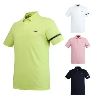 【PING】男款吸濕排汗抗UV高爾夫短袖POLO衫-共4色(GOLF/高爾夫球衫/PA25192)