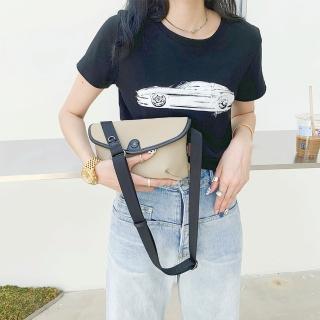 【MoonDy】尼龍包包 信封包 包包女 斜揹包女 重磅 尼龍斜揹包 側背小包 長夾包包 女生包包 黑色包包