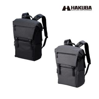 【HAKUBA】PLUS Shell CITY ROLLTOP BACKPACK 26 G05後背包 黑色/灰色