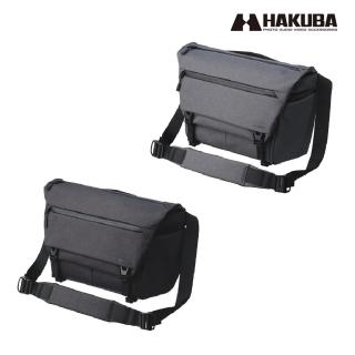 【HAKUBA】PLUS Shell CITY MESSENGER 8 G05 側背包 郵差包 黑色/灰色