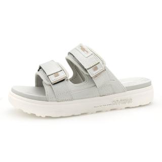【G.P】d6女款Q軟舒適雙帶拖鞋D672W-淺灰色(SIZE:36-39 共三色)