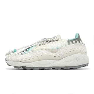 【NIKE 耐吉】休閒鞋 女鞋 男鞋 編織鞋Air Footscape Woven NAI-KE 女鞋 男鞋 編織鞋 白 綠 灰(HM5656-110)