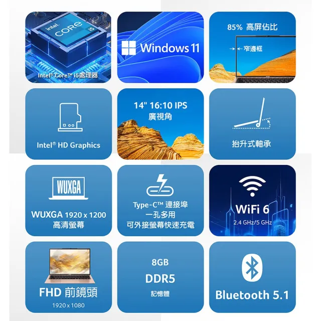 【Acer 宏碁】全新拆封品★14吋i5輕薄筆電(Aspire/AL14-52M-528M/i5-1334U/8G/512G SSD/W11)