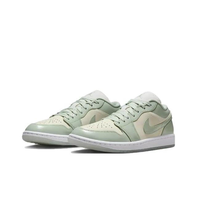 【NIKE 耐吉】W Nike Air Jordan 1 Low SE 蘋果綠 喬丹 皮革 透氣 HF4078-100(AJ1 低筒 休閒鞋)