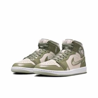 【NIKE 耐吉】W Nike Air Jordan 1 Mid SE Sea Glass 牛油果綠 女鞋 HF4079-003(綠 米白 中筒 AJ1)