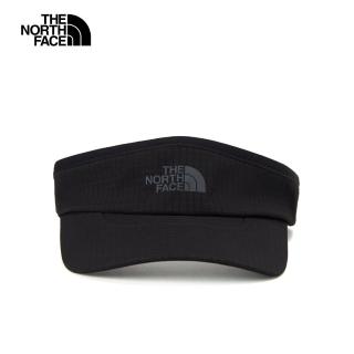 【The North Face 官方旗艦】北面男女款黑色DWR防潑水運動帽｜8A2GJK3