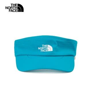 【The North Face 官方旗艦】北面男女款藍色DWR防潑水運動帽｜8A2G6GO