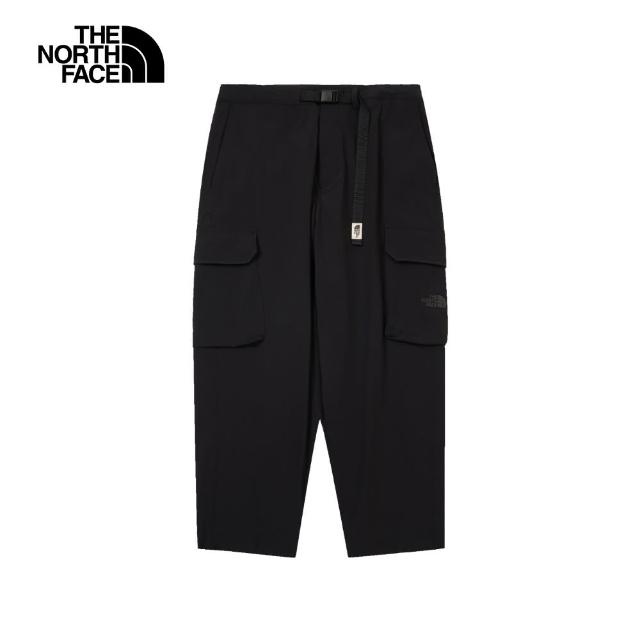 【The North Face 官方旗艦】北面男款黑色UPF防曬長褲｜8C0UJK3(抗UV)