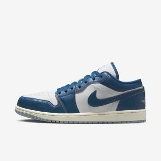 【NIKE 耐吉】Air Jordan 1 Low SE 男 休閒鞋 運動 經典 喬丹 低筒 工裝藍(FN5214-141)