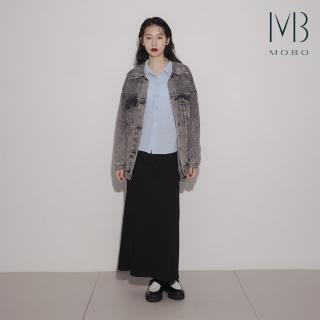 【MO-BO】袖口設計波紋襯衫