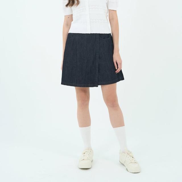 【GIORDANO 佐丹奴】女裝輕薄牛仔短褲 Blue Classics系列(73 中藍)