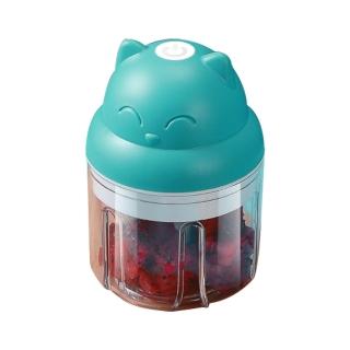 【JoyNa】寶寶副食品電動調理機 便攜式電動輔食機(250ML.充電.研磨)