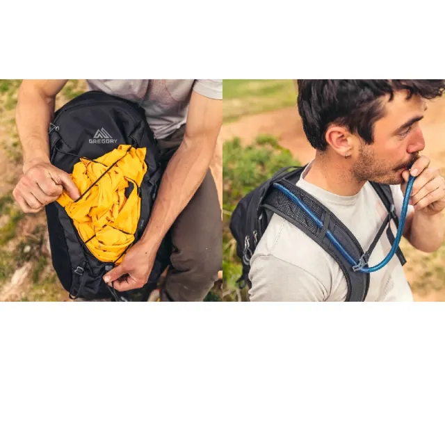【Gregory】後背包 Inertia 24L 紅 多功能 登山包 雙肩包 背包 包包 戶外 登山(1413391129)