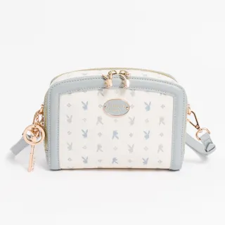 【PLAYBOY】側背包  Blissful系列(藍色)