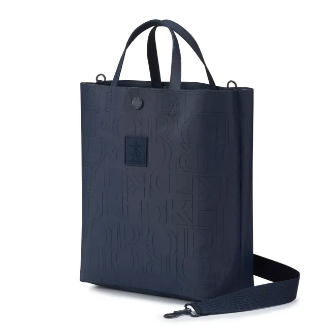 【PORTER INTERNATIONAL】雷雕新韻RENEW托特包L(深藍)