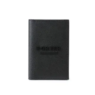 【PORTER INTERNATIONAL】細膩韌性DEFINE真皮卡夾(黑)
