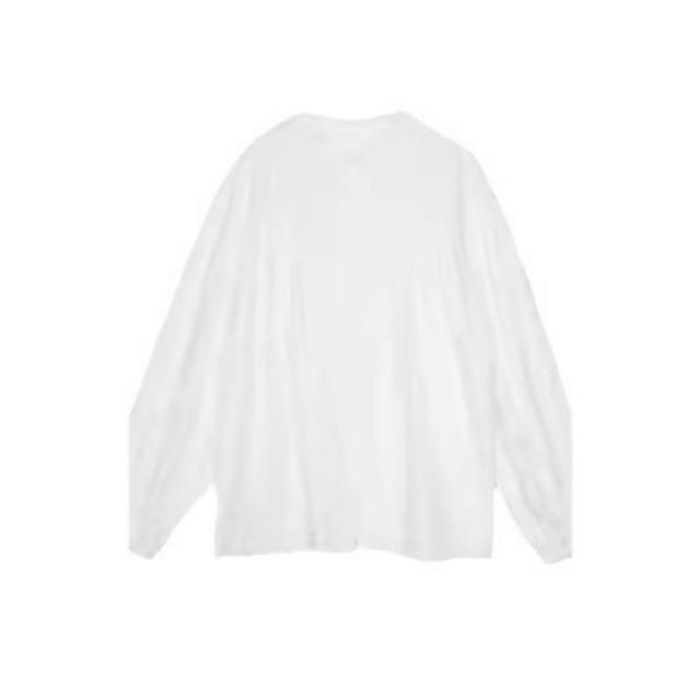 【米蘭精品】現貨+預購 襯衫長袖上衣(法式設計感立領棉質女裝74kc82)