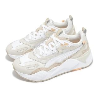 【PUMA】休閒鞋 RS-X Efekt Lux 女鞋 白 米白 拼接 厚底 復古 老爹鞋(393771-06)