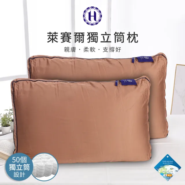 【Hilton 希爾頓】尊榮享受機能枕系列/二入組(枕頭/獨立筒枕/透氣枕/止鼾枕/石墨烯/涼感記憶枕)