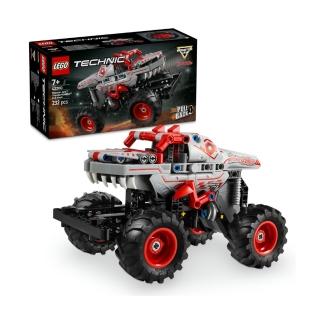 【LEGO 樂高】科技系列 42200 Monster Jam ThunderROARus Pull-Back(怪獸卡車 迴力車玩具 兒童玩具 禮物)