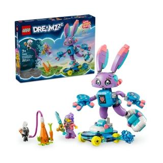 【LEGO 樂高】DREAMZzz 71490 伊茲和電玩小兔邦啾洛(追夢人的試煉 動物玩具 兒童玩具 積木 禮物)