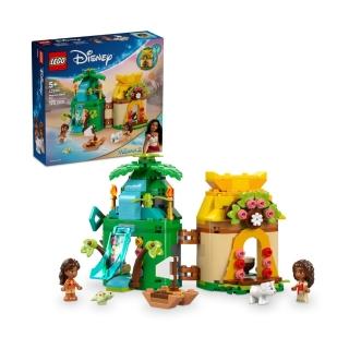 【LEGO 樂高】迪士尼公主系列 43260 莫娜的歡樂島(海洋奇緣 迪士尼公主 兒童玩具 禮物)