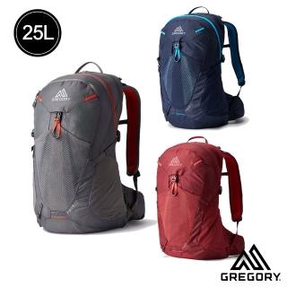 【Gregory官方直營】女 25L MAYA 多功能 登山揹包 登山包 單日登山包 夕陽灰 風暴藍 鳶尾紅