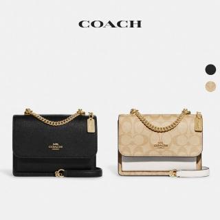 【COACH】蔻馳官方直營 KLARE經典Logo迷你斜揹包 鍊條包-多色可選(C9946/C9949/CW205)