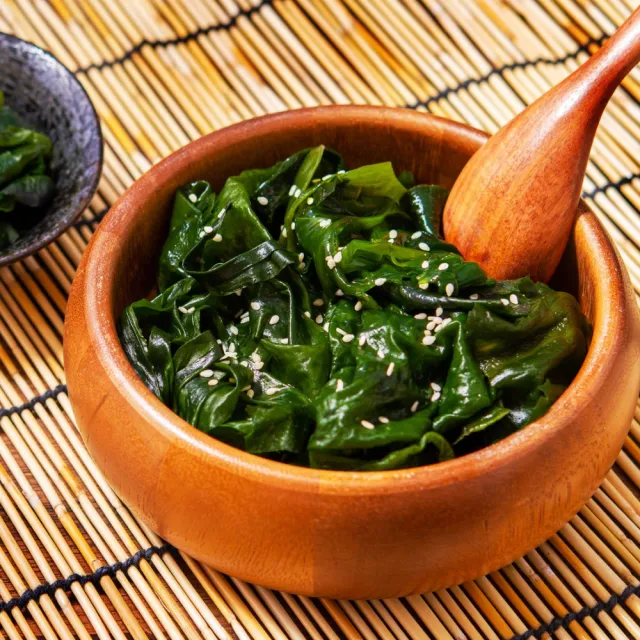 【茂格生機】鮮綠海帶芽100g+綜合蔬菜乾150g(2入組)