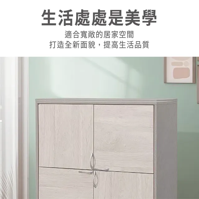 【ASSARI】3.4尺安淇拉鞋櫃(寬102x深36x高120cm)