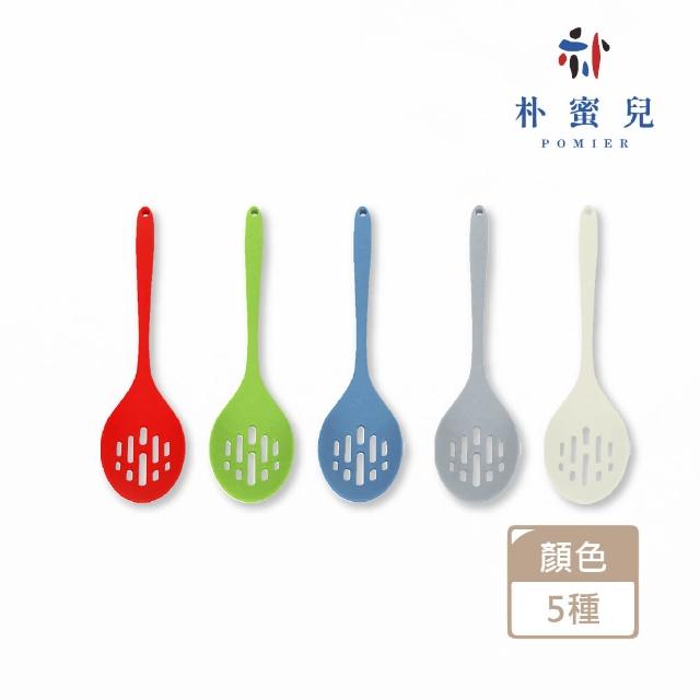 【Silipot】韓國 廚具鉑金矽膠漏勺 麵撈(撈麵勺  油炸撈 勺子 濾網 漏杓)