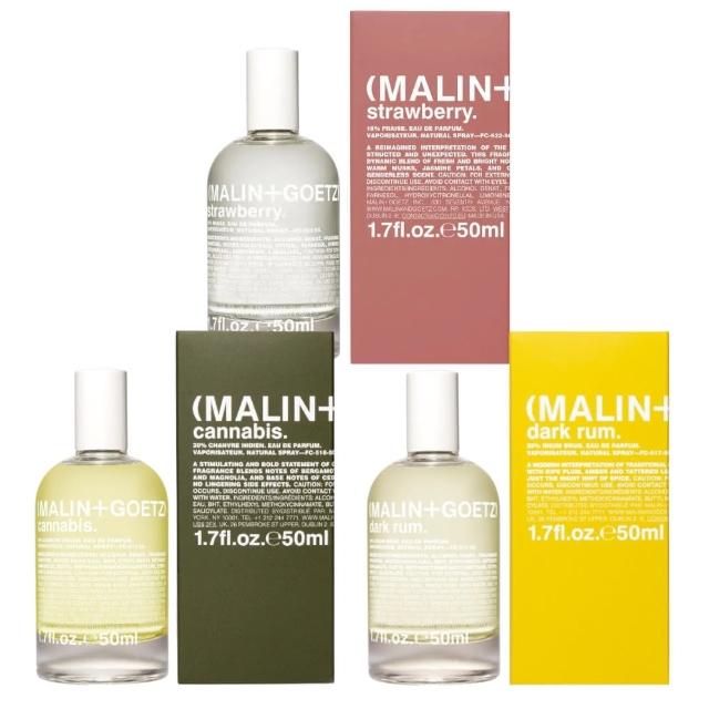 【(MALIN+GOETZ)】淡香精 50ml 多款任選(大麻草/草莓/蘭姆酒.國際航空版)