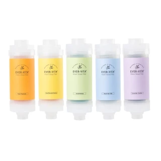 【EVER VITA】除氯香氛蓮蓬頭濾芯(共六入)(5種香味任選)