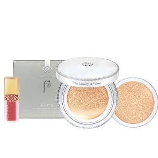 【WHOO 後】拱辰享雪白氣墊粉底禮盒 SPF50+/PA+++(國際航空版 13g+蕊13*2)