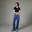 【Lee 官方旗艦】女裝 牛仔褲 / 牛仔寬褲 中藍洗水(LB417096319)